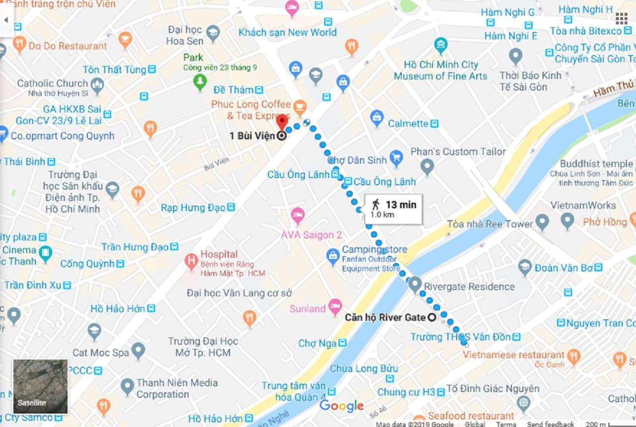 Rivergate Apartment With Central View Ho Chi Minh-stad Buitenkant foto